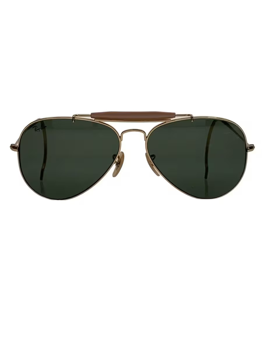 Ray-Ban Wellington Sunglasses, Metal, GLD Black, Men’s, RB3030