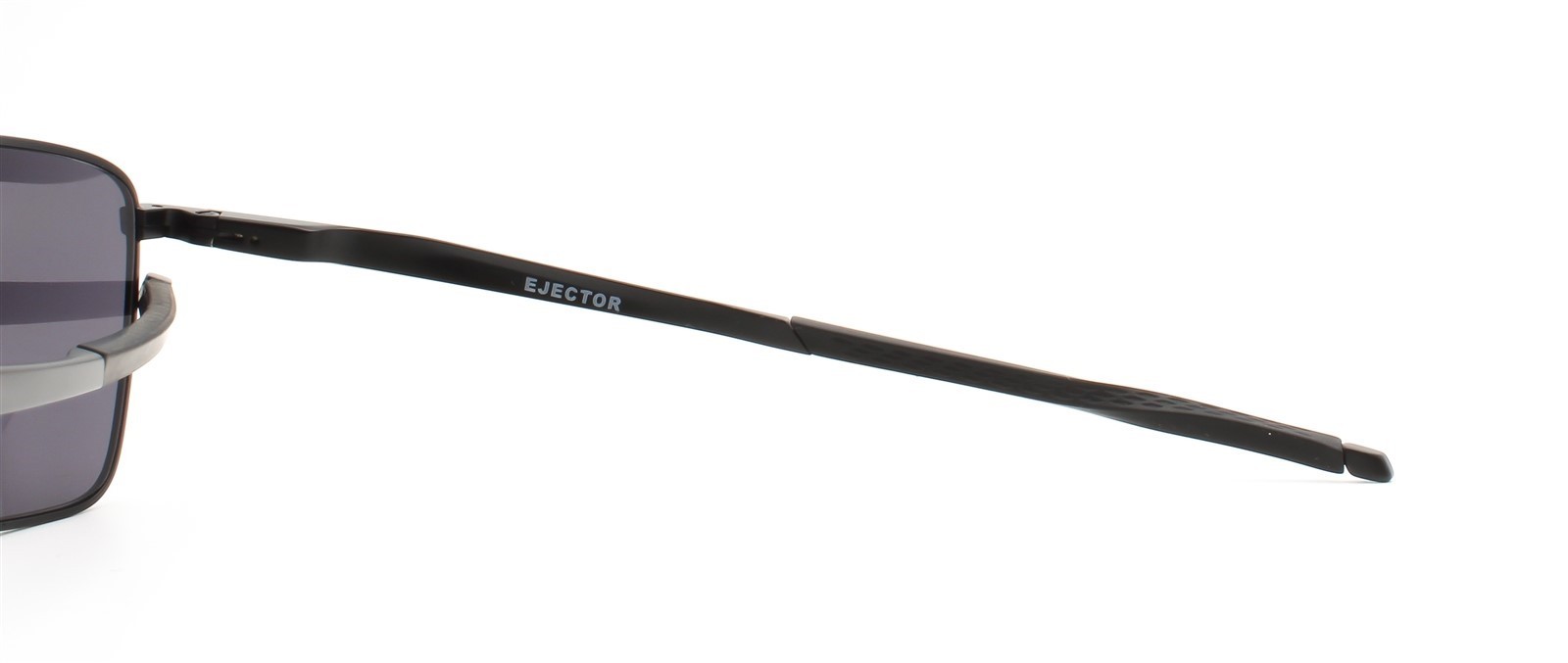 Oakley Ejector Sunglasses OO4142-0158 Satin Black Metal Prizm Black Lens w/pouch
