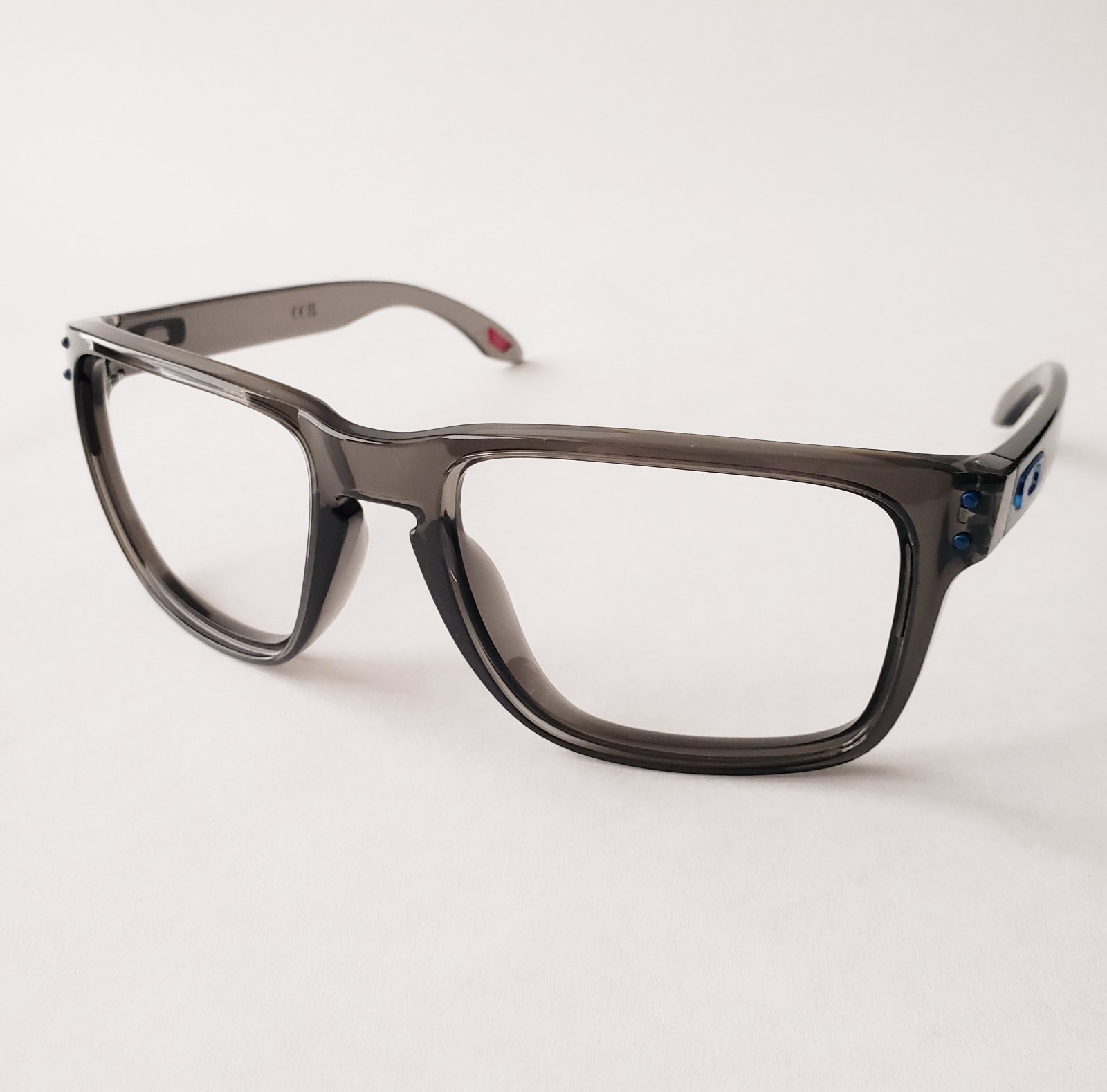 Oakley Holbrook XL Grey Smoke Blue Icons Replacement Frame Only Authentic OO9417