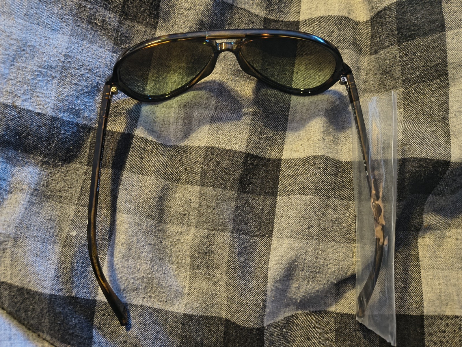 RAY BAN RB4125 710 A6 Havana Green Gradient Men’s Sunglasses
