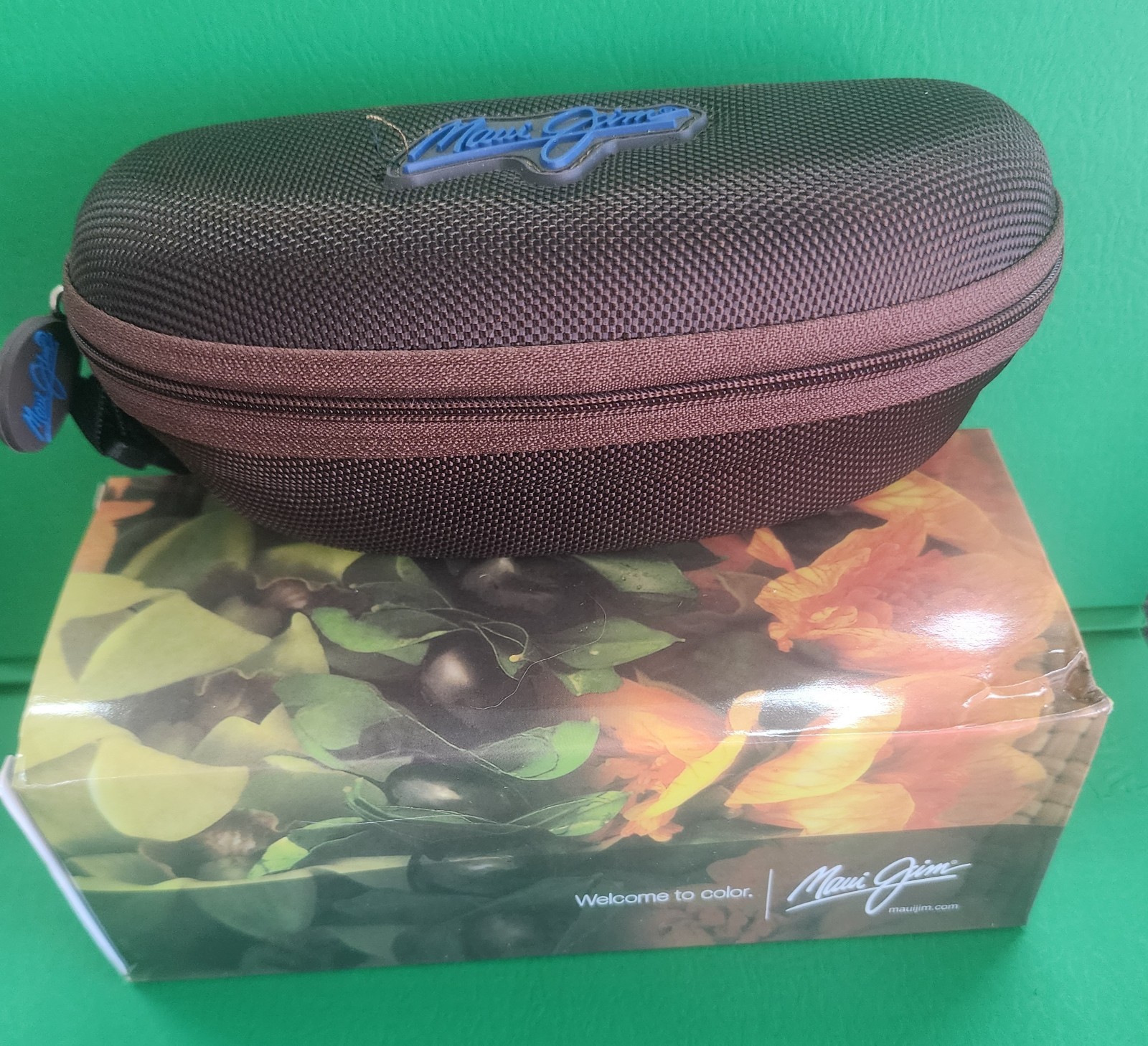 Maui Jim Kanaio Coast B766-08C Rectangle Sunglasses Blue Mirrored