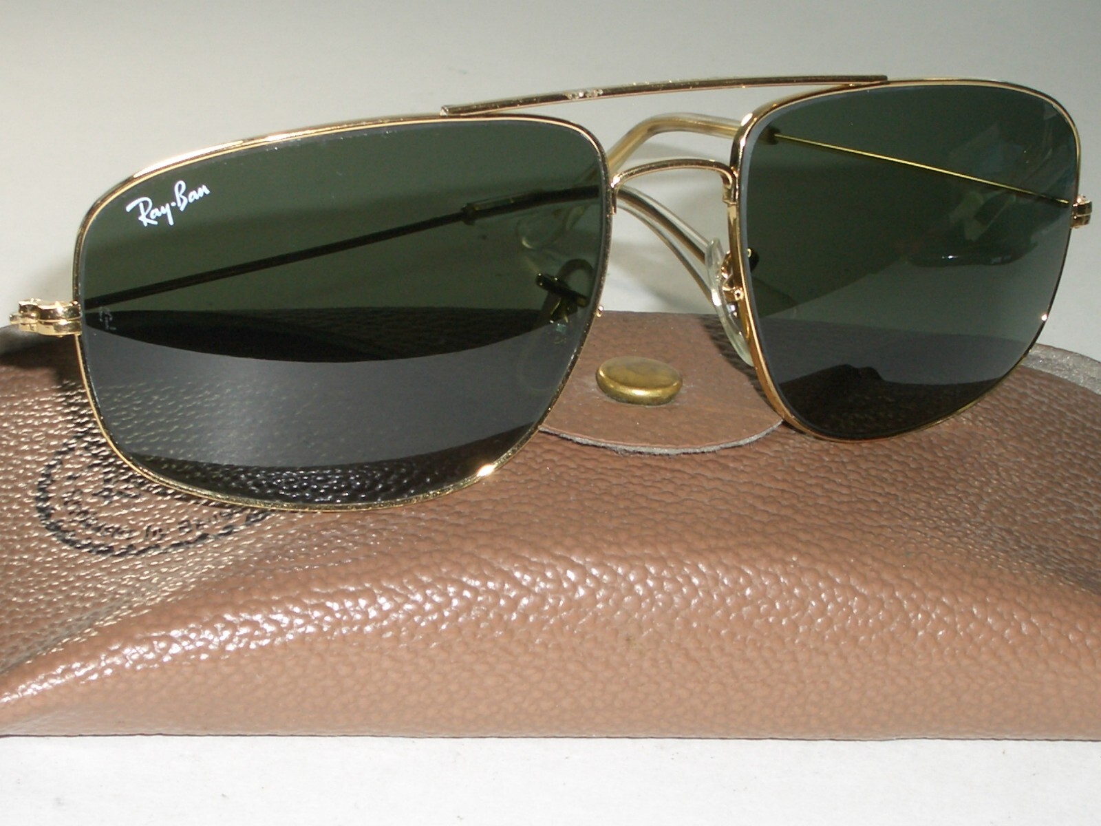58[]17mm VINTAGE B&L RAY BAN W0962 GEP G15 UV EXPLORER AVIATOR SUNGLASSES MINT