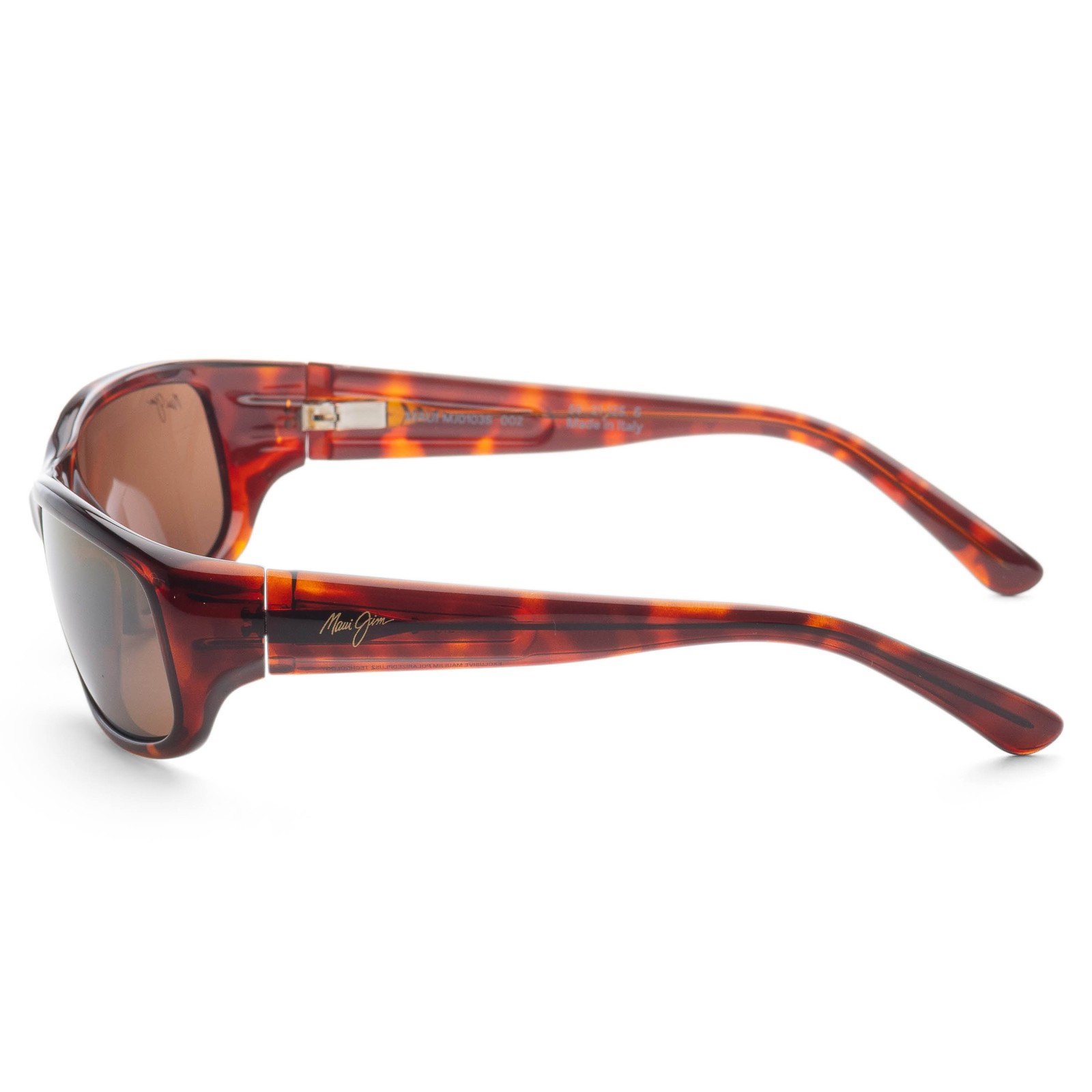 Maui Jim Unisex Stingray 55mm Havana Polarized Sunglasses H103-10