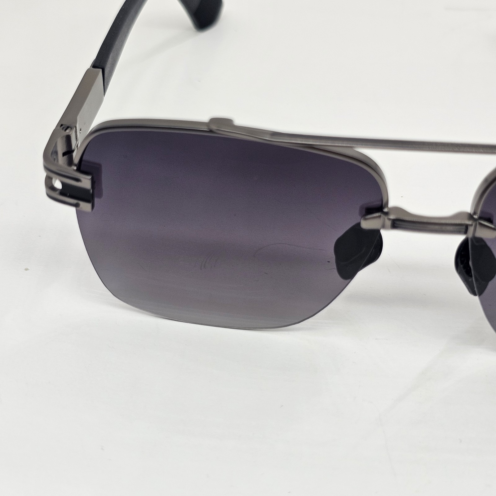 Men’s Double-Bridge Aviator Sunglasses 2026 Polarized UV400 Metal Frame w/ Case