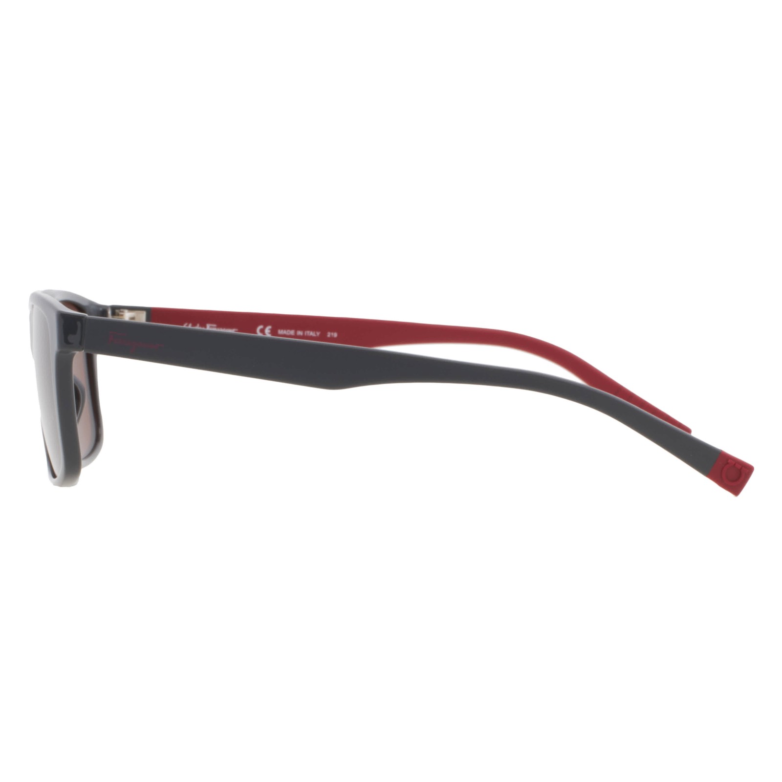 Salvatore Ferragamo Brown Rectangular Men’s Sunglasses SF938S 023 57
