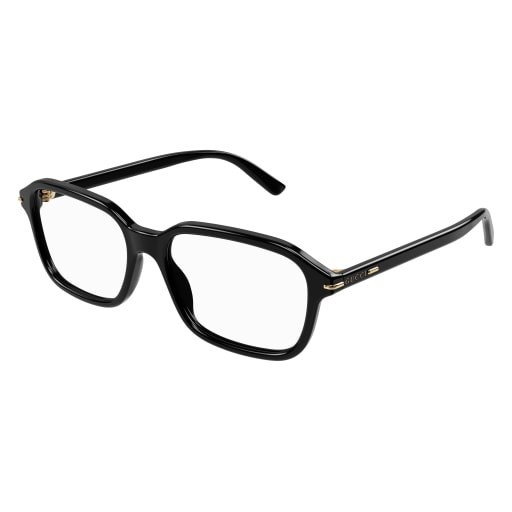 Gucci GG 1446 O-001 Black / Transparent 001 Size 56 Sunglasses
