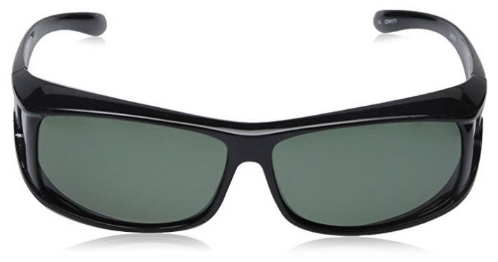 Fit Over Polarized Sunglasses Anit Glare Over Prescription Glasses Smoke Lens