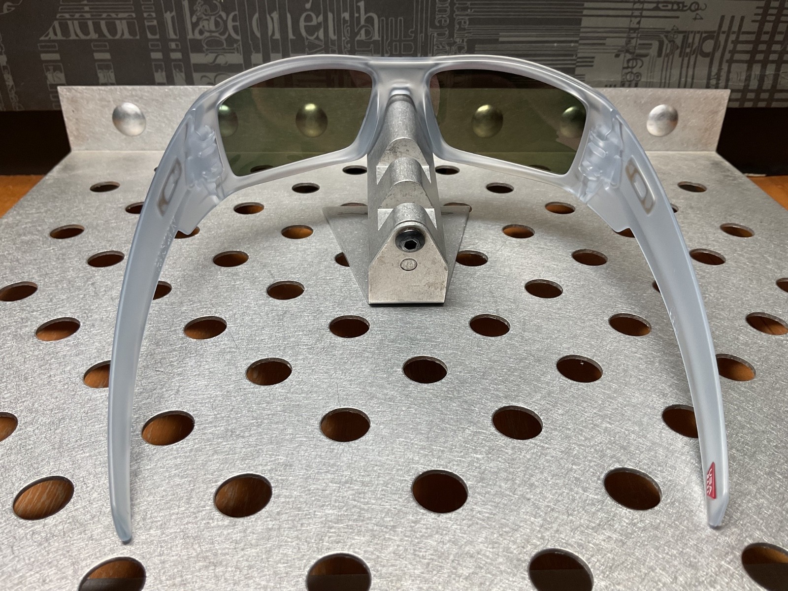 OAKLEY GASCAN MATTE WHITE/ RUBY IRIDIUM
