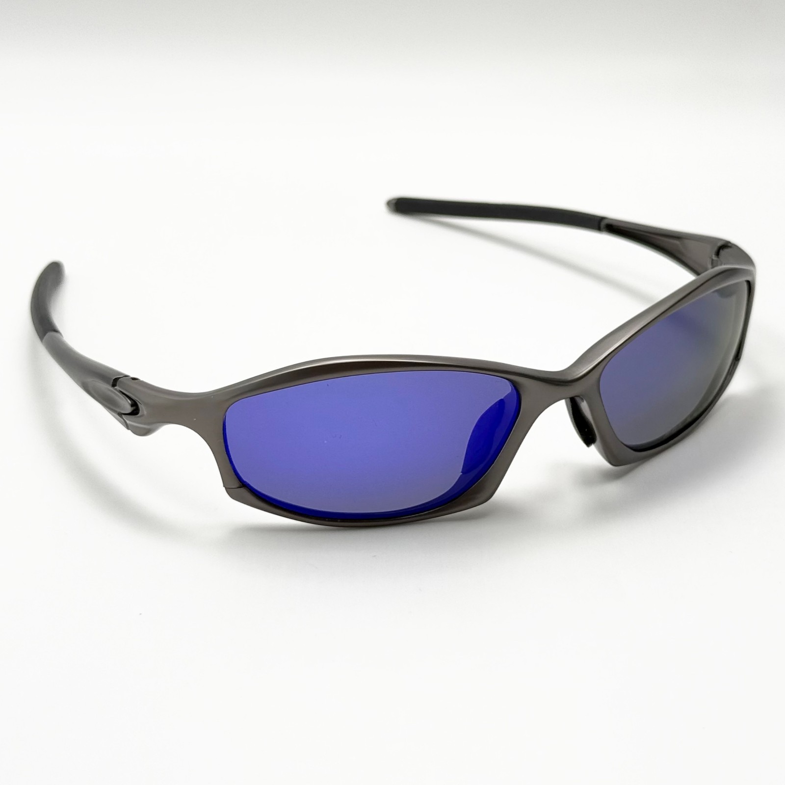 Oakley Hatchet X-Metal Sunglasses Purple Polarized Lens Vintage Y2KIN BOX