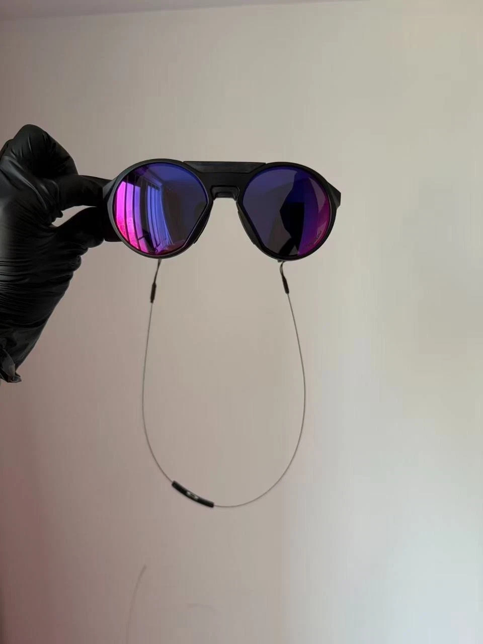 Oakley Clifden OO9440 Matte Black Frame Sunglasses with Purple Lenses