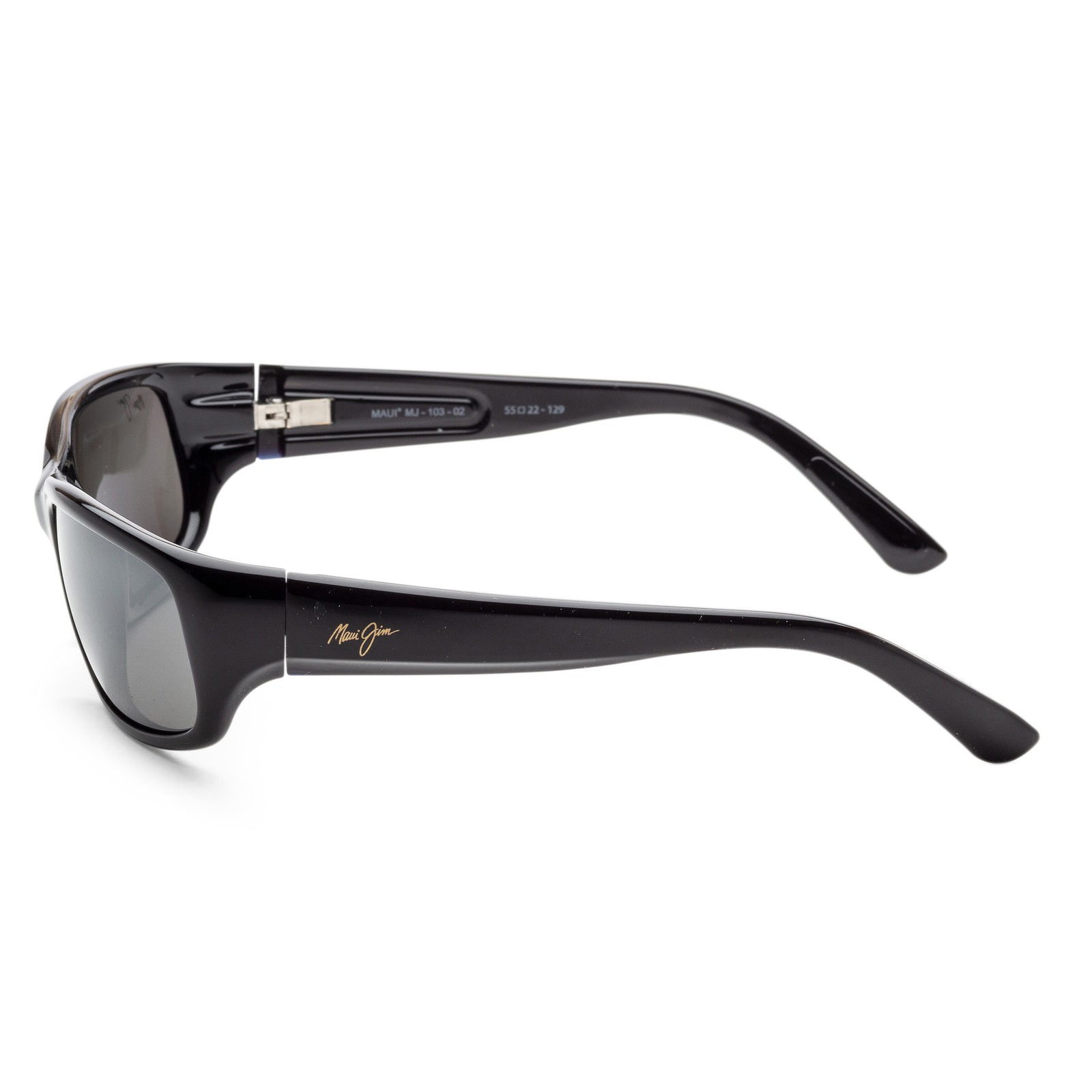 Maui Jim Unisex 103-02 Stingray 55mm Black Sunglasses