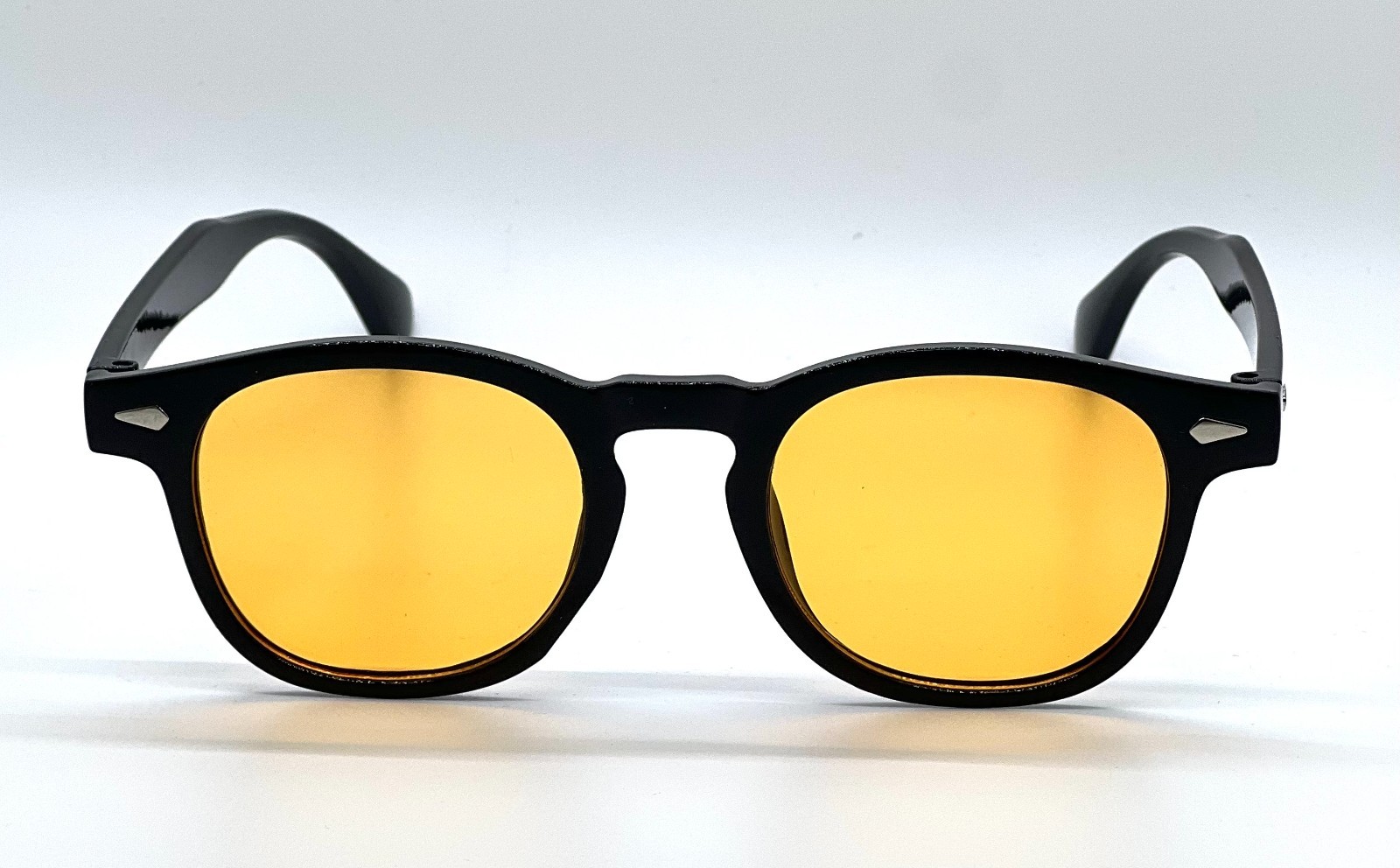 Mens Sunglasses Johnny Depp Robert Downey Tinted Blue Lens Retro Classic Fashion