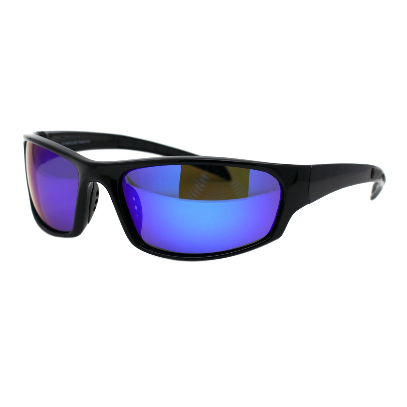 TAC Polarized Lens Sunglasses Mens Light Weight Wrap Around Frame UV 400