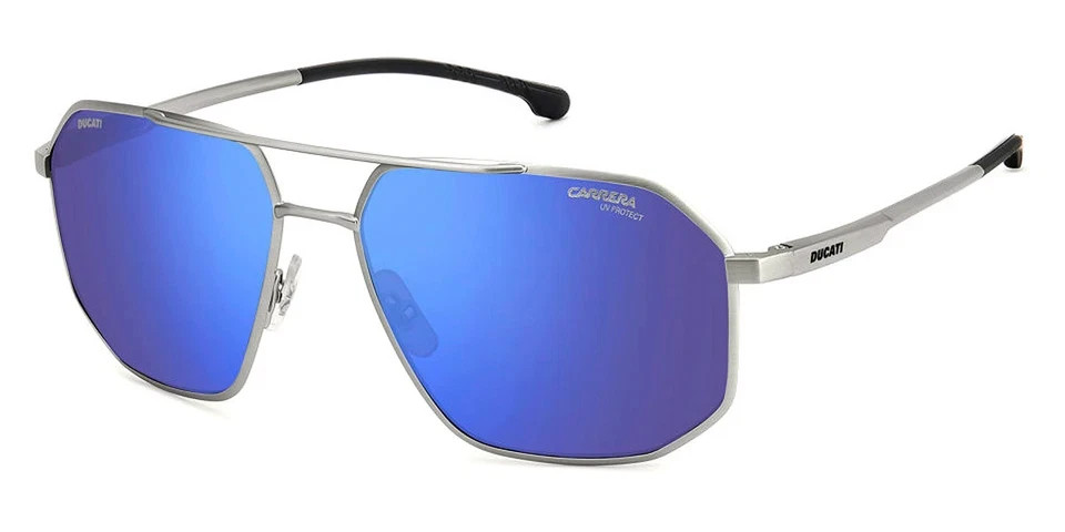 CARRERA DUCATI CARDUC-037/S Men Sunglasses PALLADIUM / BLUE Authentic New 61mm