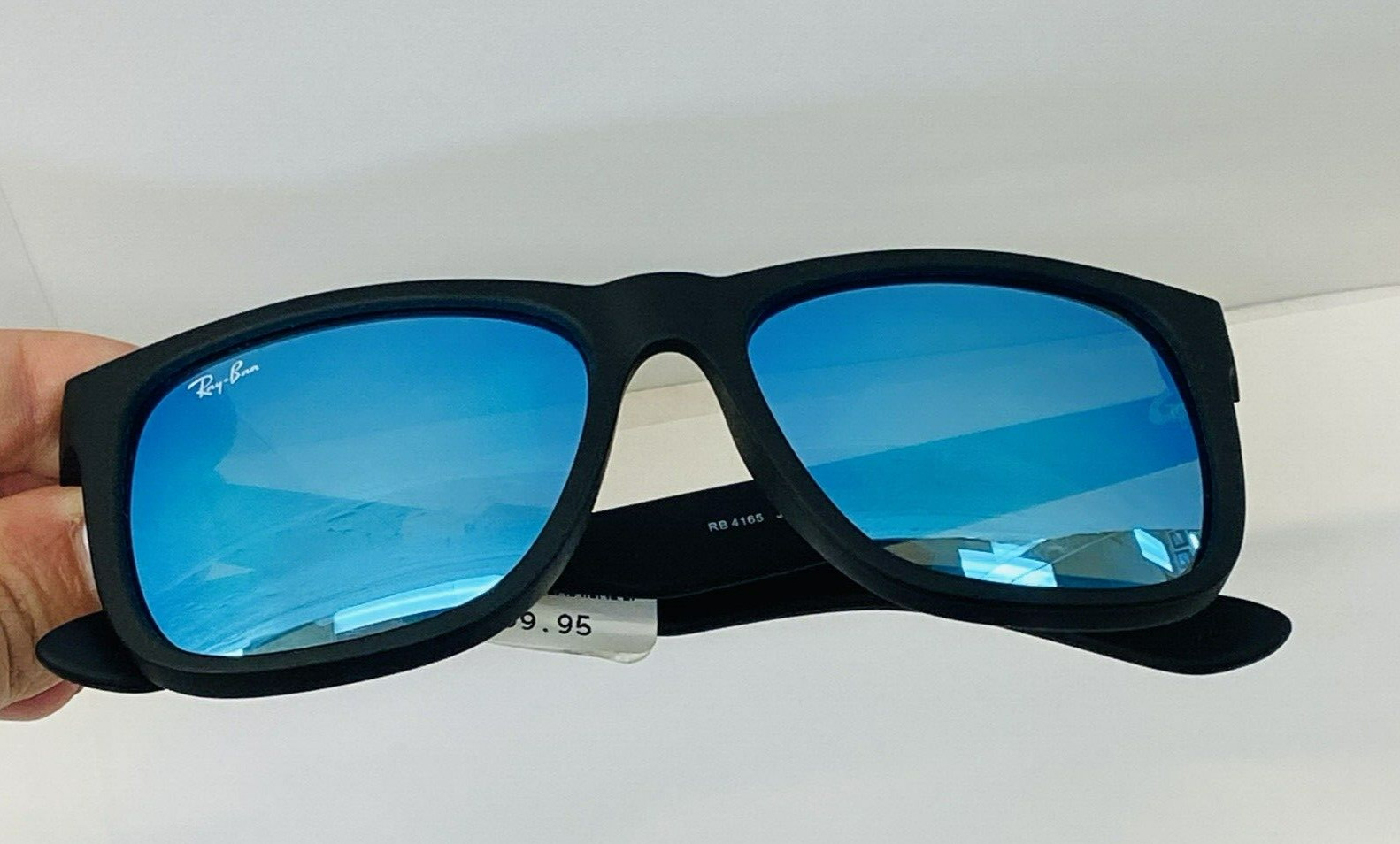 Ray Ban Justin Color Mix Blue Mirror 54 mm Sunglasses RB4165 622/55 54-16