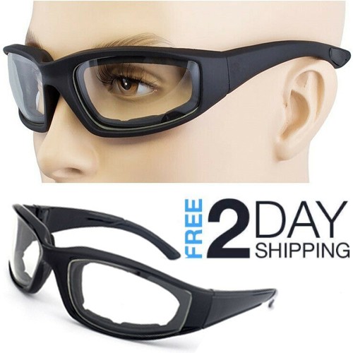 Riding Glasses Clear Lens Wind Resistant Anti Fog Len Sunglasses Motorcycle Bike