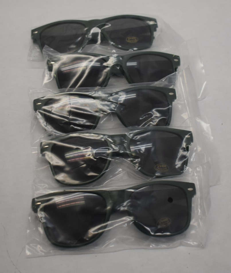 Jameson Irish Whiskey Green Branded Sunglasses UV Protection Glasses Lot of 5