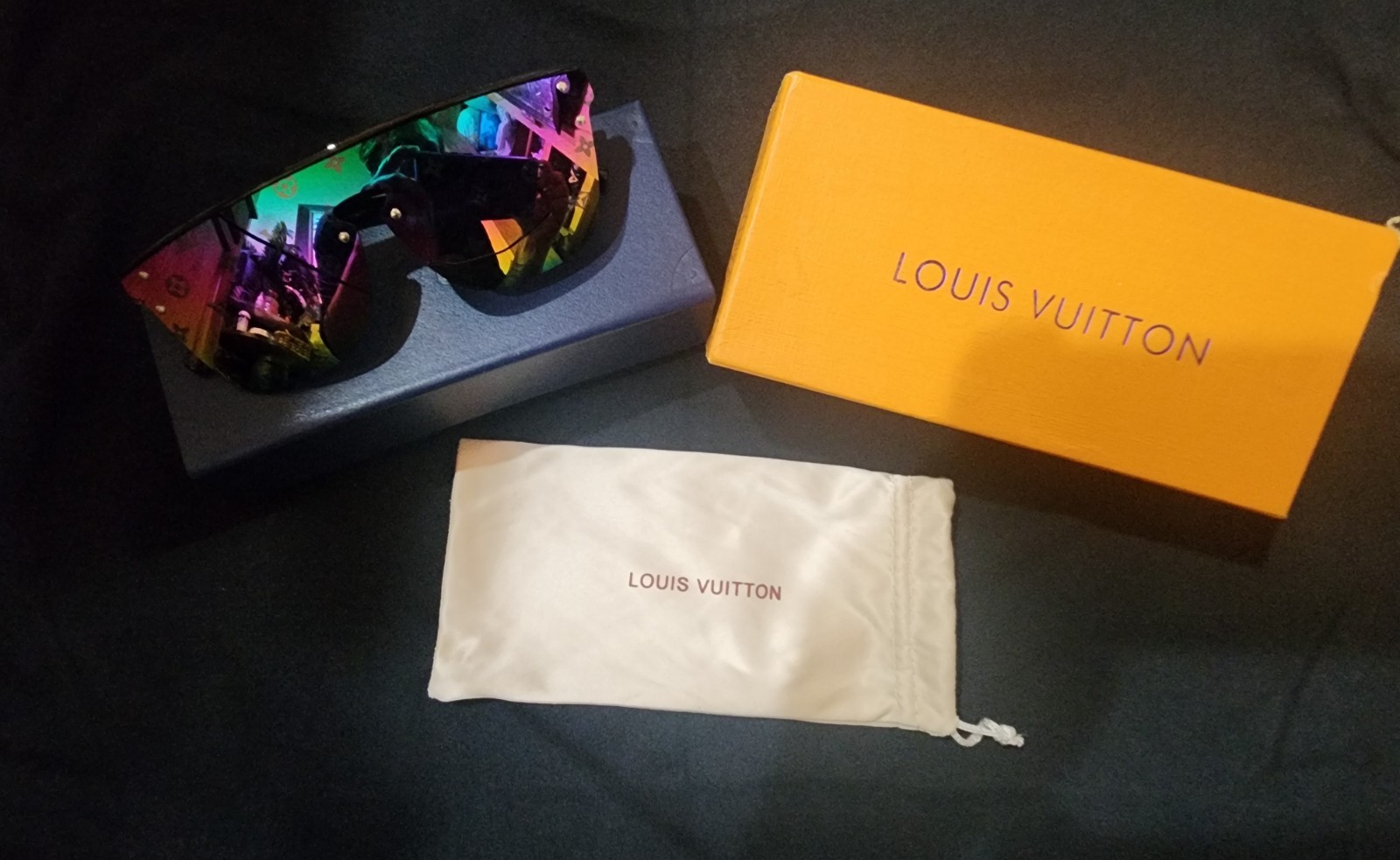 Louis Vuitton – Rainbow Monogram Lens Waimea Sunglasses