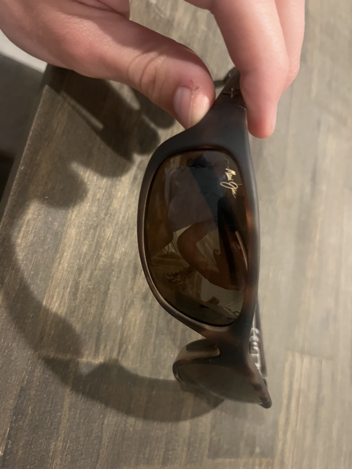 MAUI JIM KIPAHULU SUNGLASSES TORTOISE MATTE FRAME BROWN LENSES-279-15