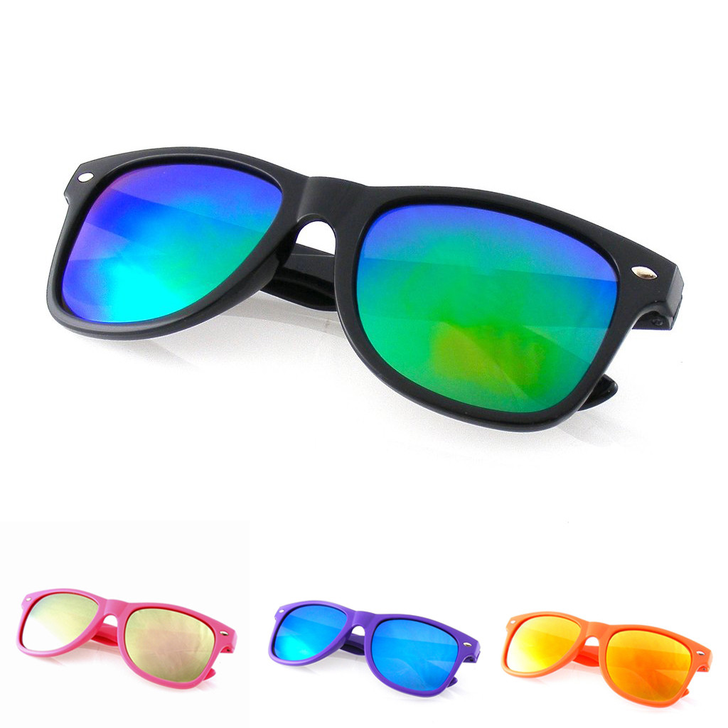 Sunglasses Retro Vintage Style Men Women Glasses Frame Color Nerd EEWay1