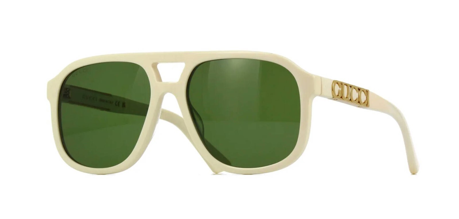 Gucci GG1188S Ivory/Green (005) Sunglasses