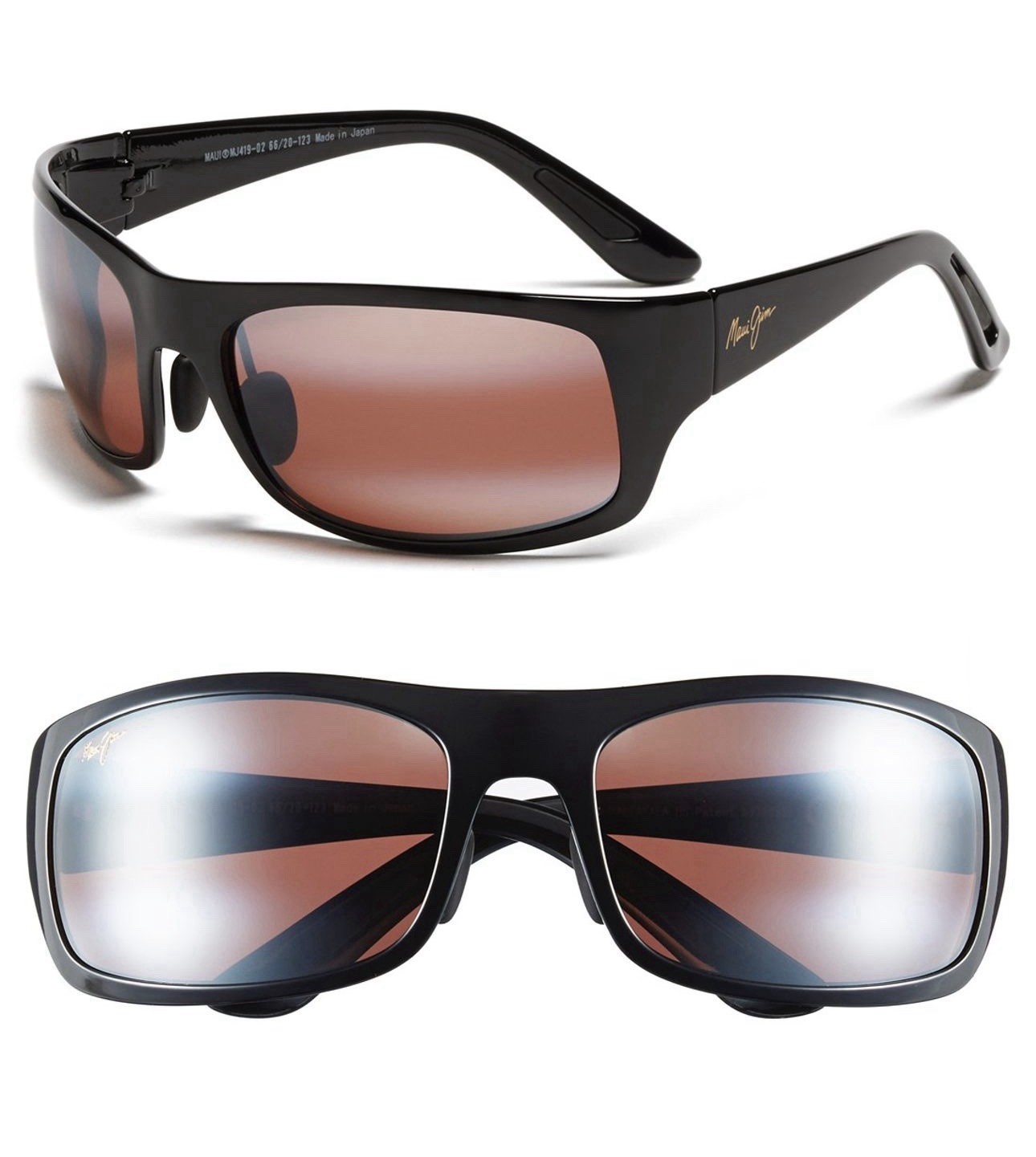 Maui Jim HALEAKALA Men’s Wrap Sunglasses – H4192M Made In Japan