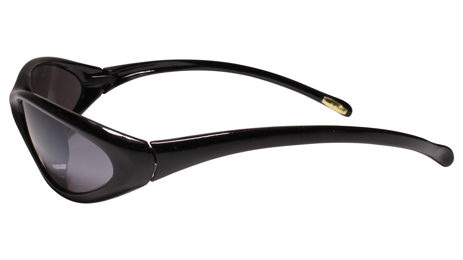 Lightweight Cycling Running Wrap Around Sport Black Sunglasses