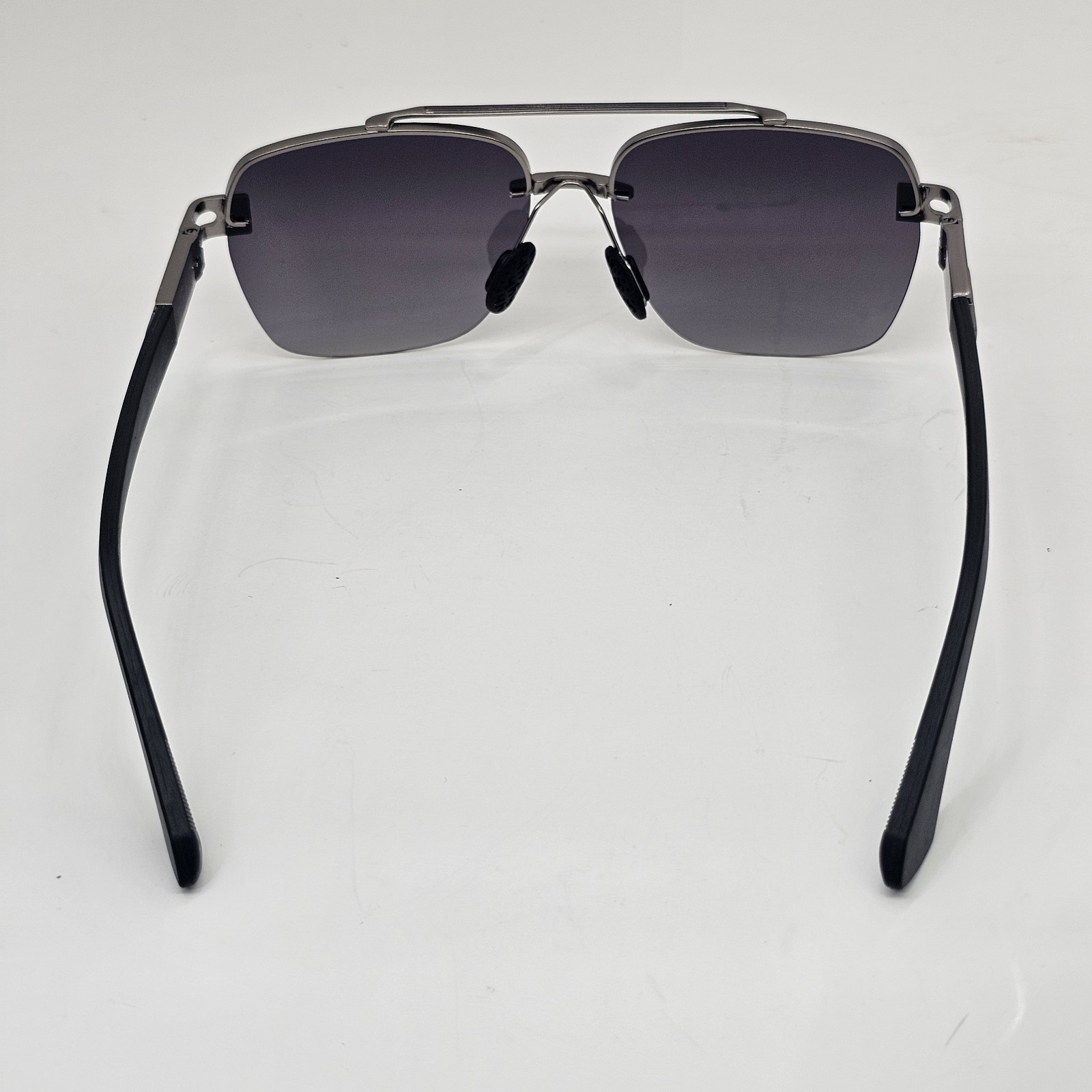 Men’s Double-Bridge Aviator Sunglasses 2026 Polarized UV400 Metal Frame w/ Case