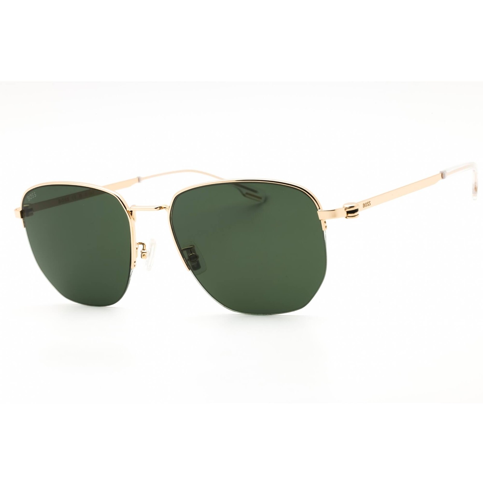 Hugo Boss Men’s Sunglasses Gold Metal Irregular Frame BOSS 1538/F/SK 0J5G QT