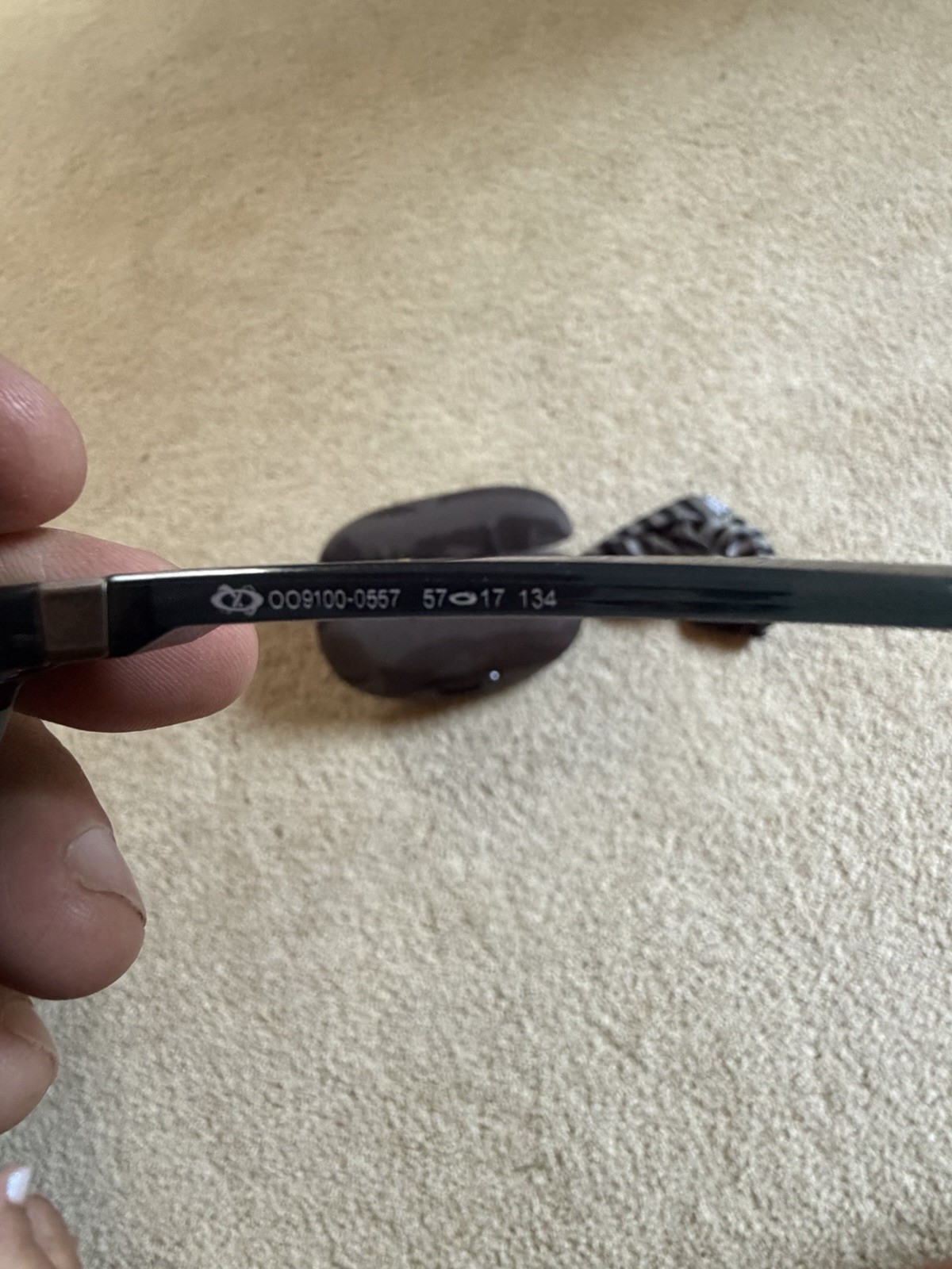 Oakley Leffingwell Black/Prizm Deep Water Oo9100-0557 Pol Sunglasses 57-17-134
