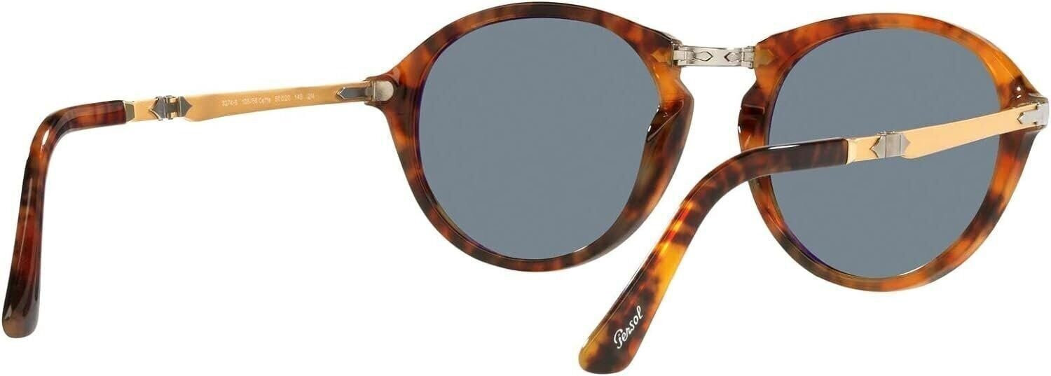 Persol PO3274S 108/56 50mm Round Foldable Sunglasses
