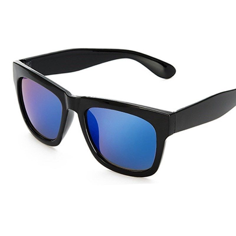 UV400 Mirror Sunglasses – Polycarbonate Lenses Plastic Frame For Unisex Eyewear