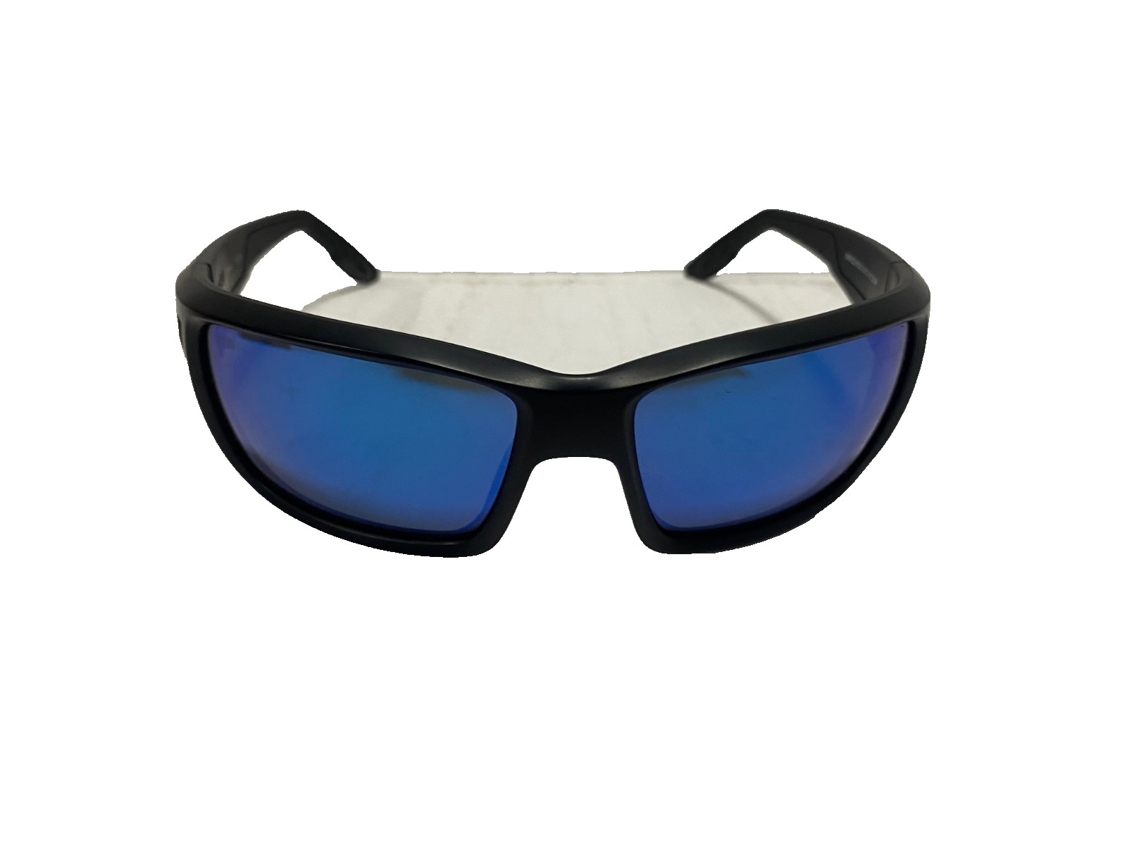 Costa Del Mar Fantail PRO Matte Black Blue Mirror Lens POLARIZED 580G, 63/16/125