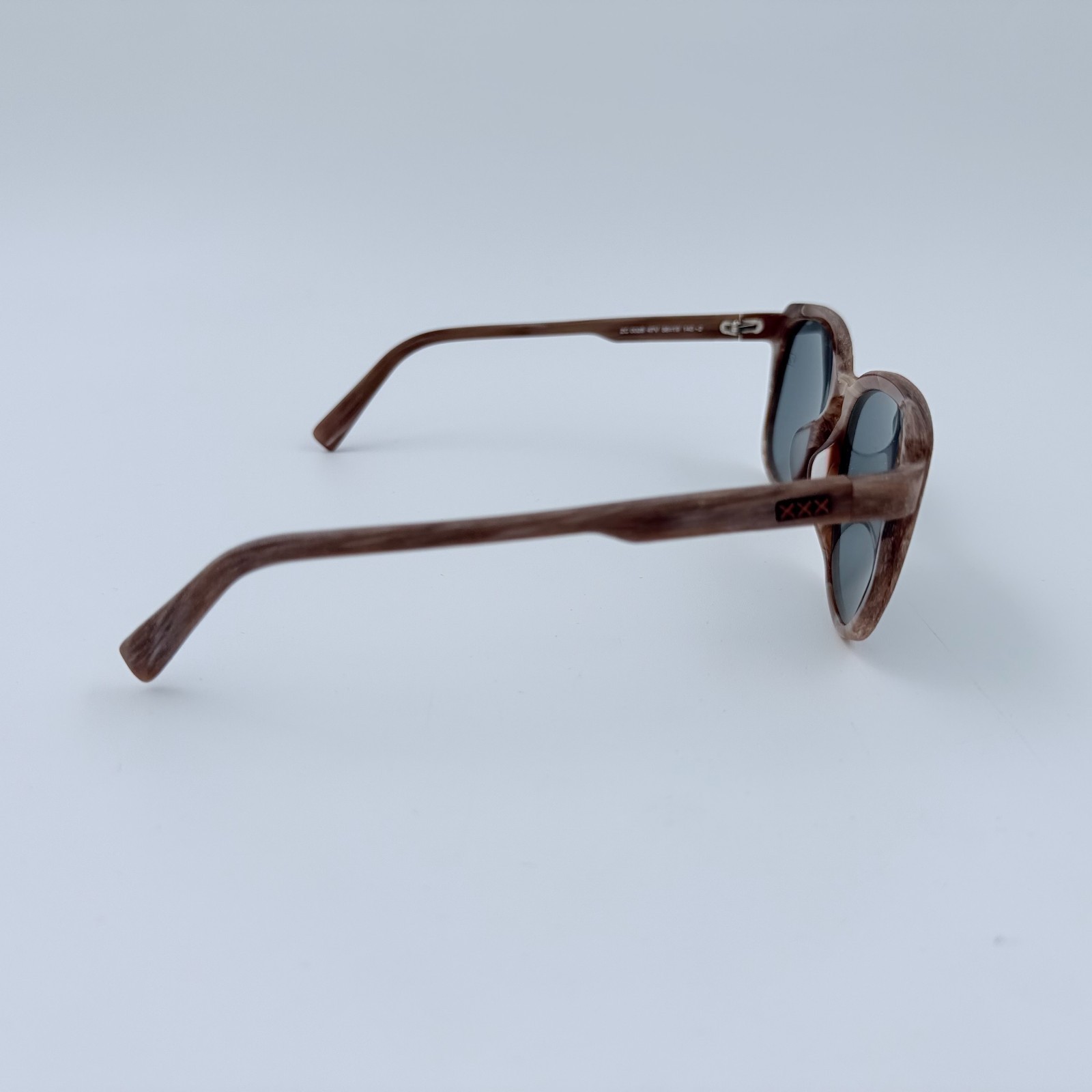NEW Ermenegildo Zegna Couture ZC0028 47V Sunglasses Wood Grain Men’s Italy
