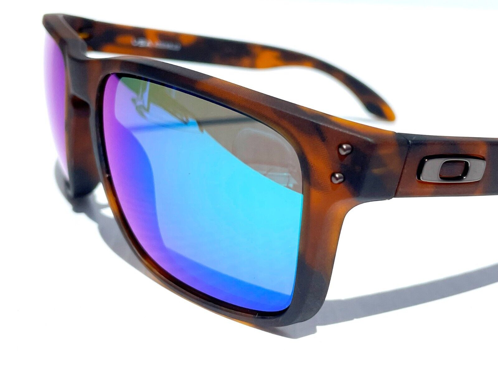 NEW Oakley HOLBROOK XL Matte Tortoise POLARIZED Galaxy Jade Lens Sunglass 9417