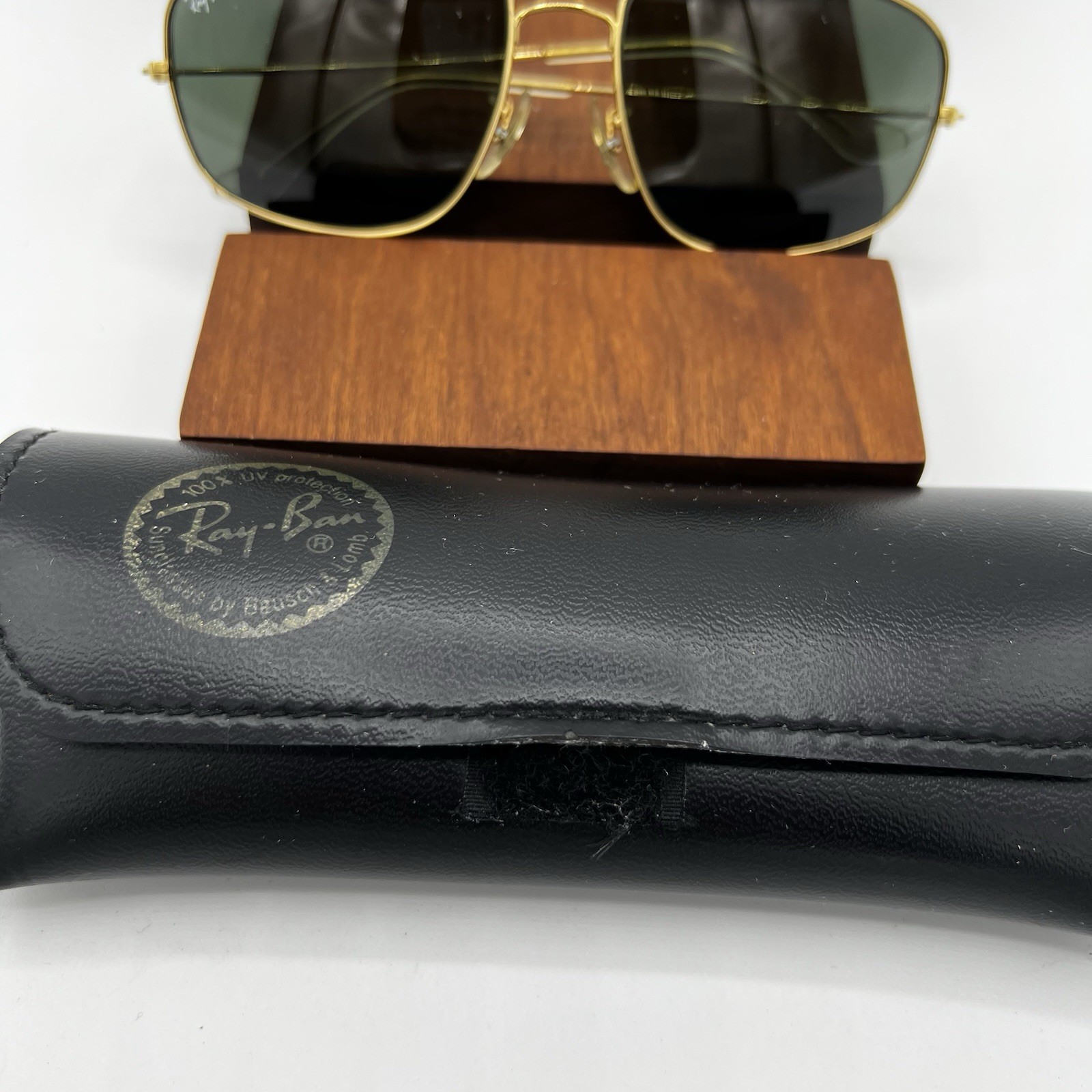 58[]17mm VINTAGE B&L RAY BAN W0962 GEP G15 UV EXPLORER AVIATOR SUNGLASSES