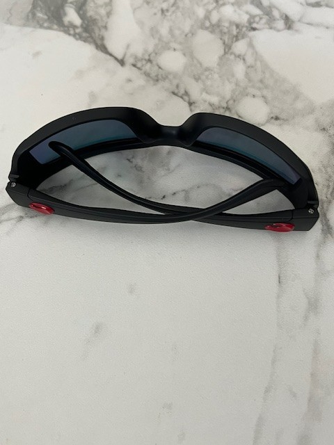 Costa Del Mar Fantail Matte Black / Gold Mirror 580P Polarized Sunglasses- FR SH