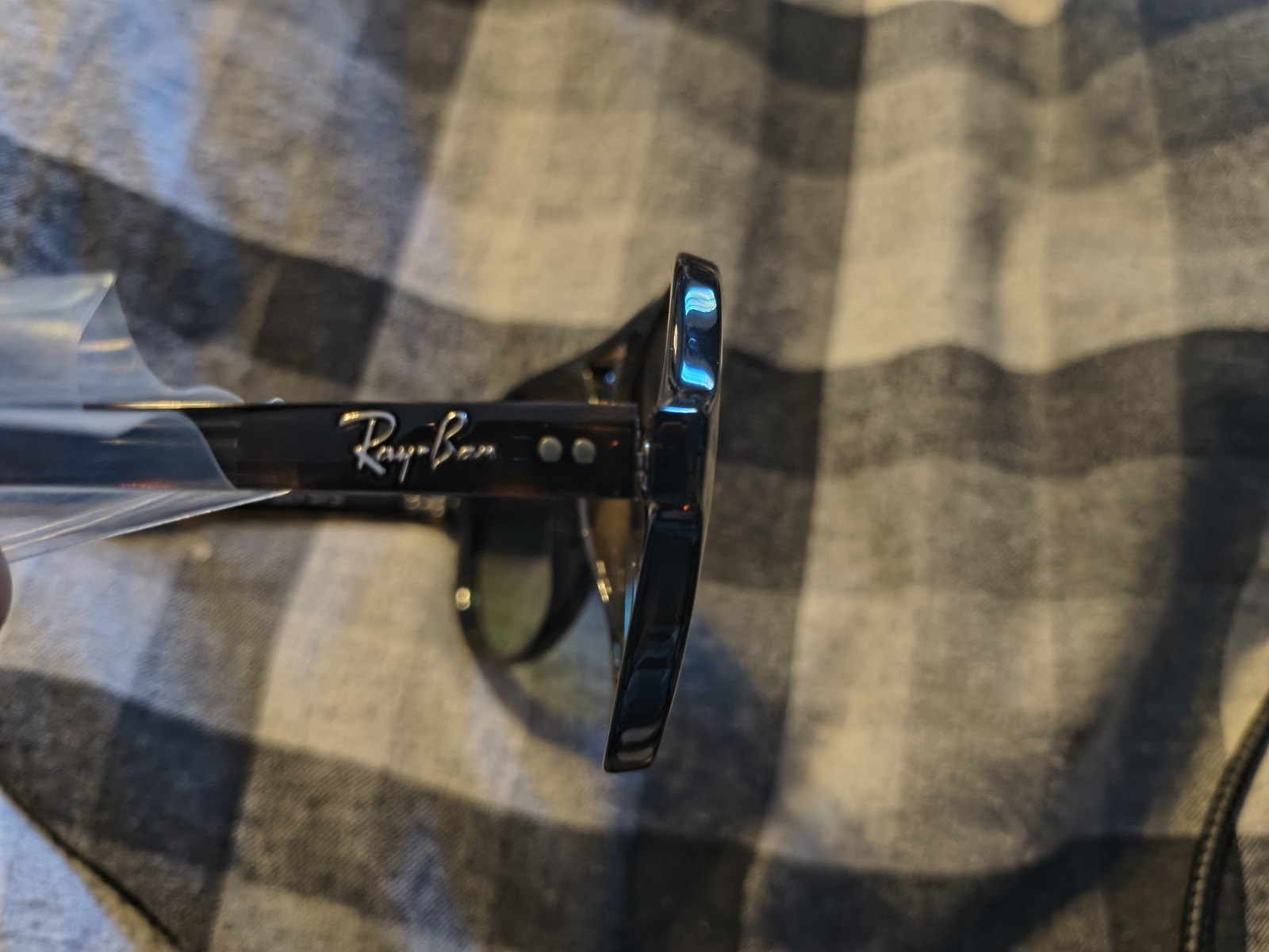 RAY BAN RB4125 710 A6 Havana Green Gradient Men’s Sunglasses