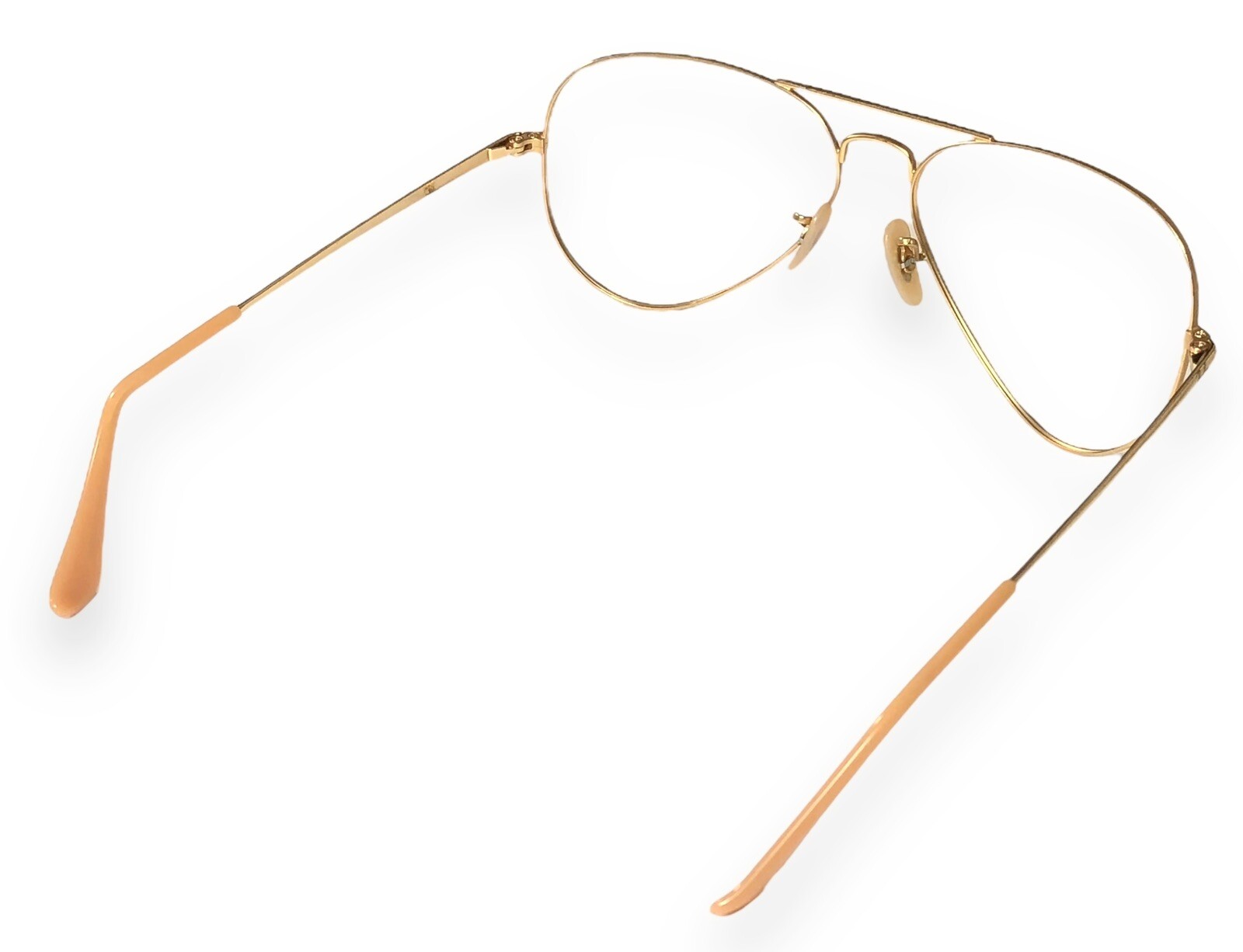 Ray Ban RB3689 9064/AF Aviator Metal II Sunglasses Golden Frame Only 58-14