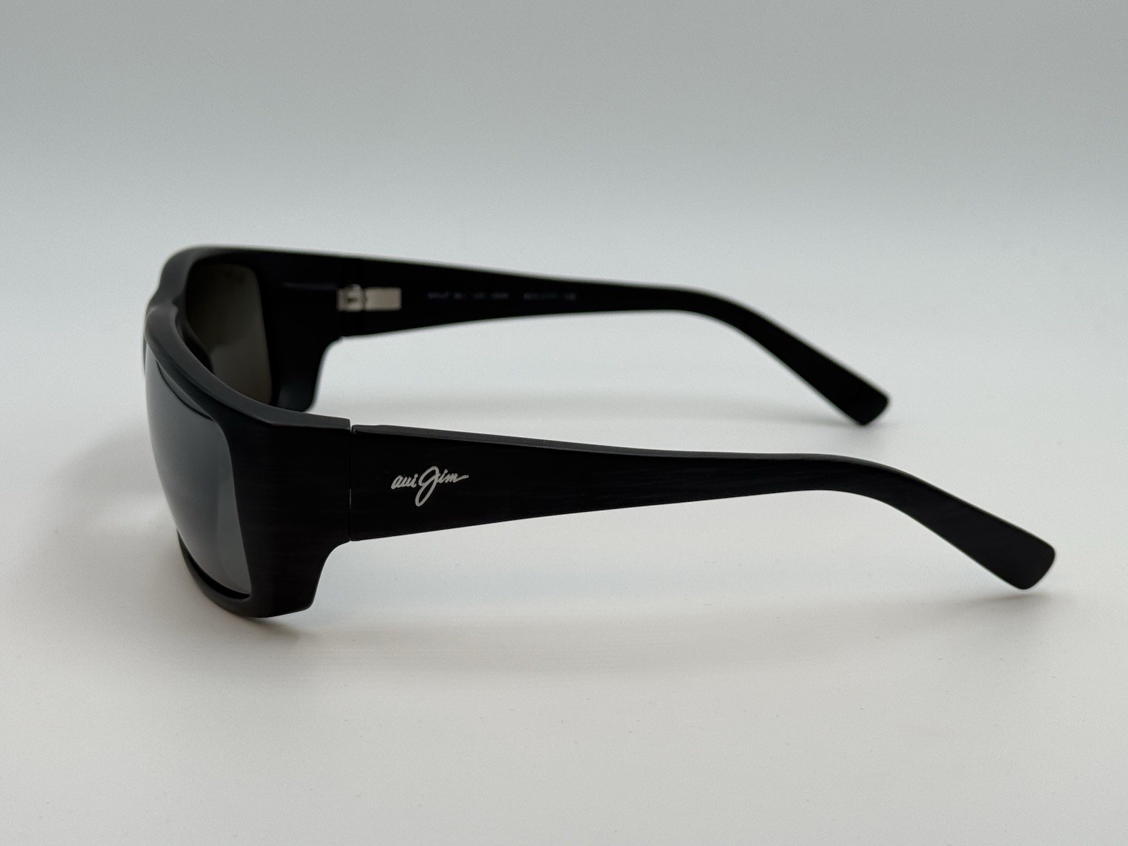 MAUI JIM WASSUP MJ123-02W Woodgrain/ Neutral gray POLARIZED AUTHENTIC ITALY