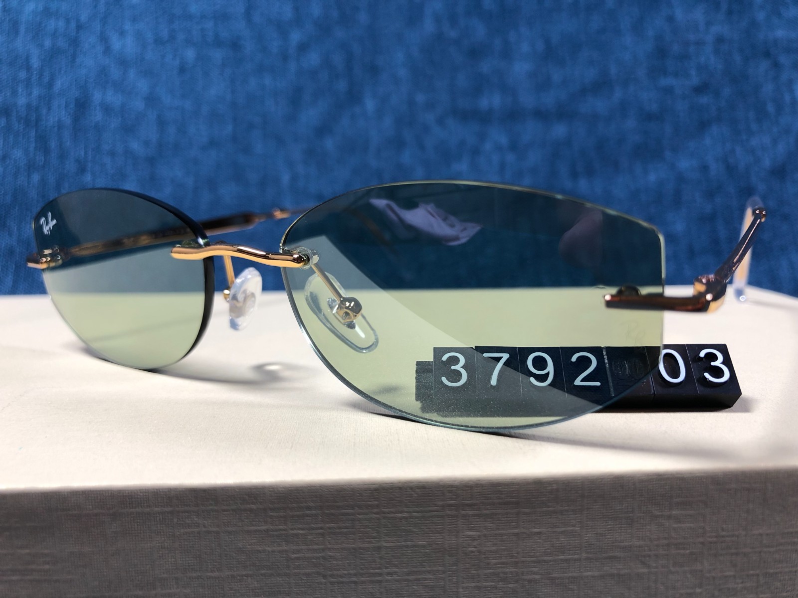 Ray-Ban RB3792 Sunglasses 3PCS . GREEN + BLUE + PURPLE.