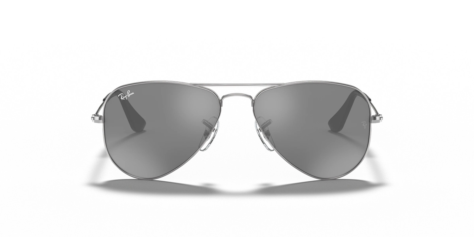 Ray-Ban RJ9506S 212/6G 50mm Junior Aviator Silver Sunglasses