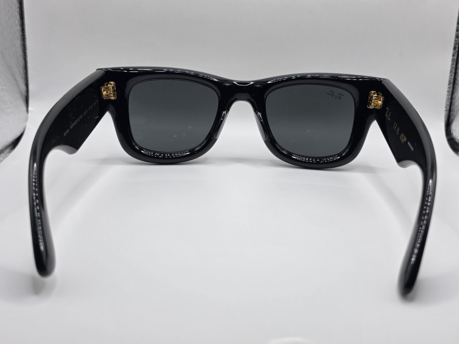 Ray Ban Wayfarer Puffer Asap Rocky AWGE RB4940 4940 Black Size 47/23