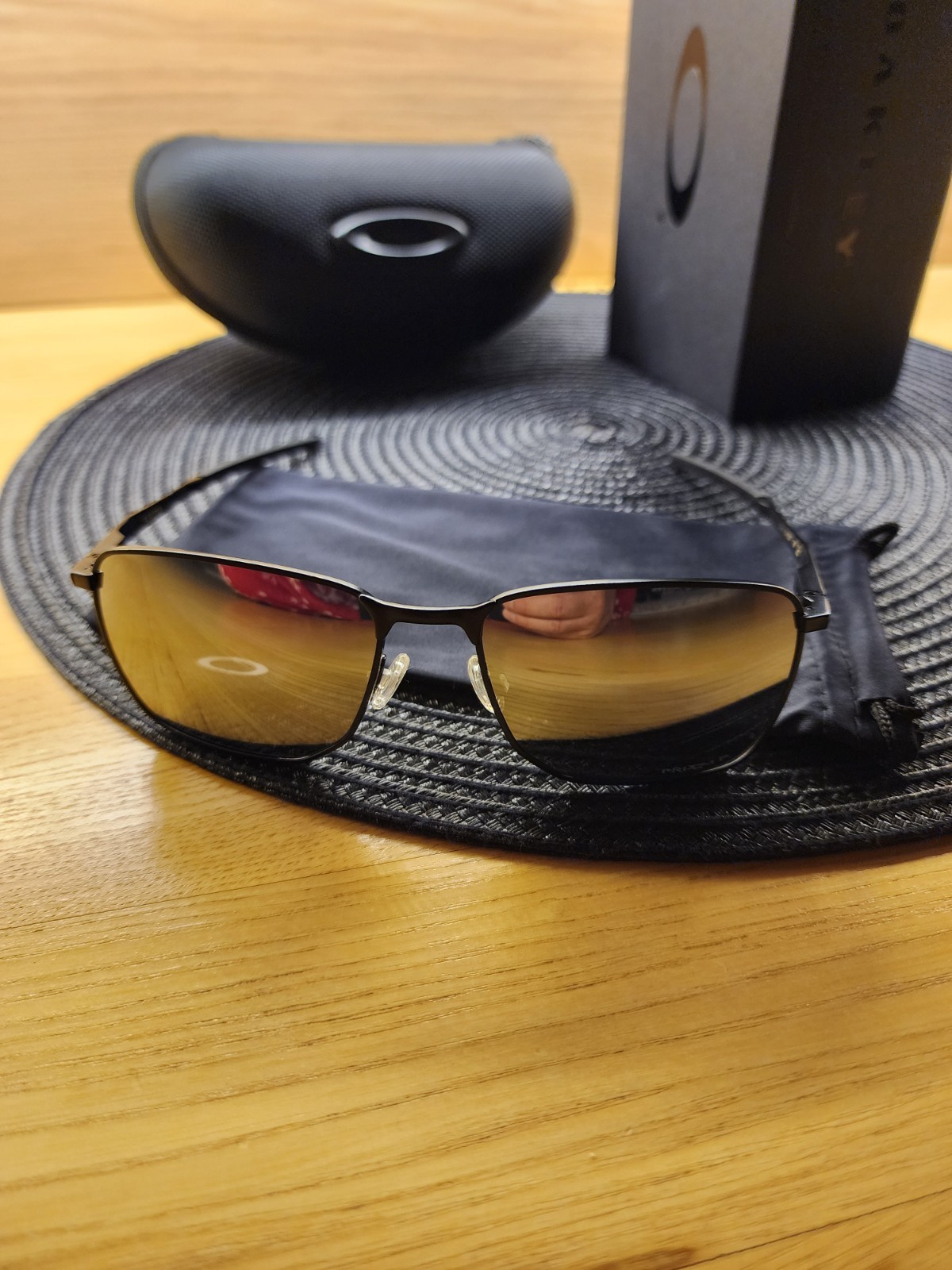 Oakley Ejector C-5 Alloy Metal Frame Prizm Polarized Silver Lens Full Pack New