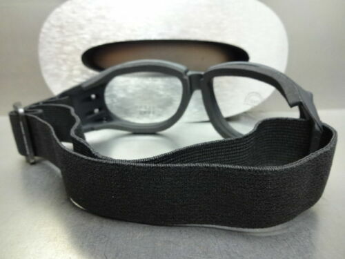 MOTORCYCLE BIKER Day or Night RIDING PADDED GLASSES GOGGLES Clear ANTI FOG LENS