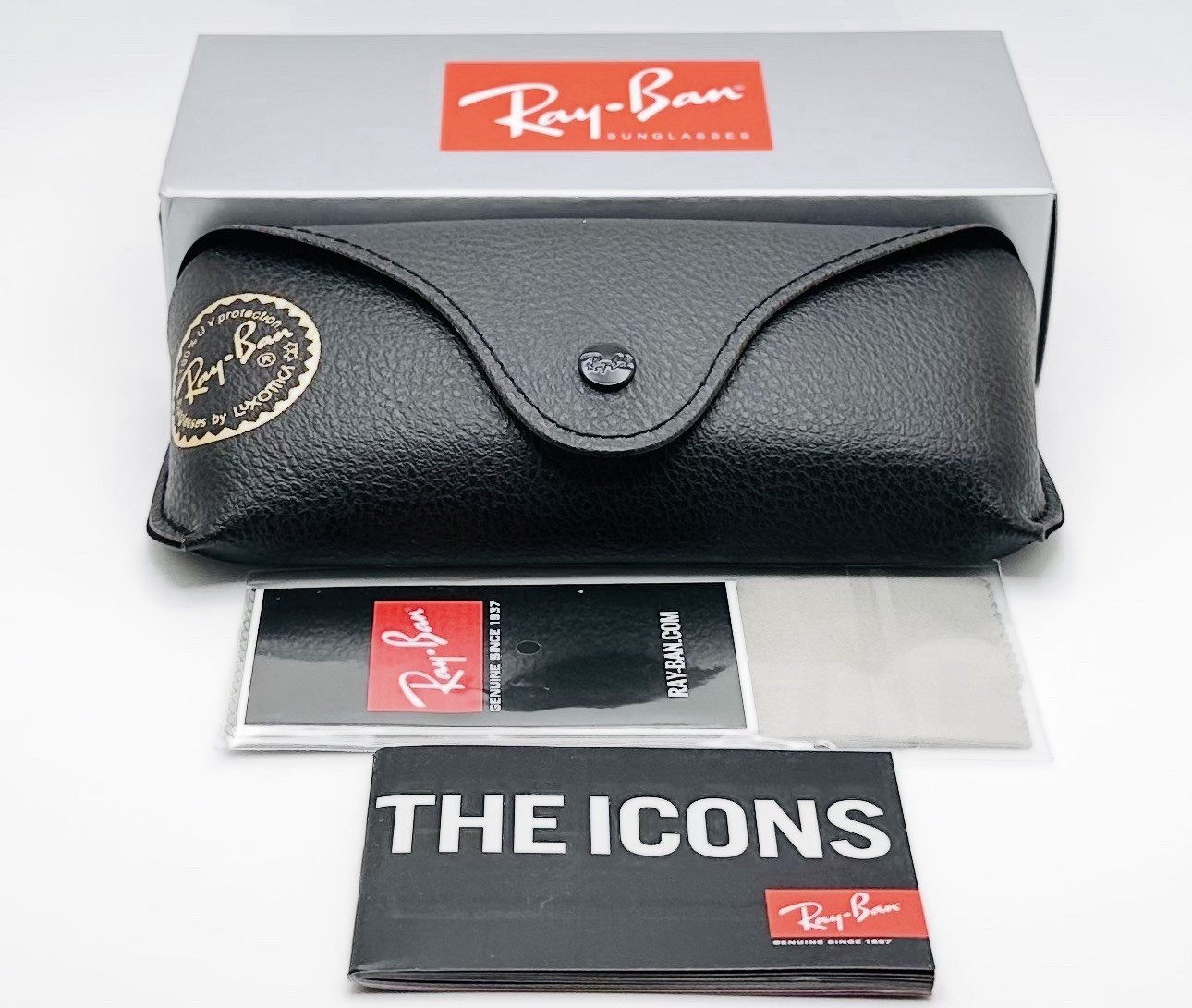 Ray-Ban Cats 5000 59mm Aviator Unisex Sunglasses – Brown Gradient Lens RB4125