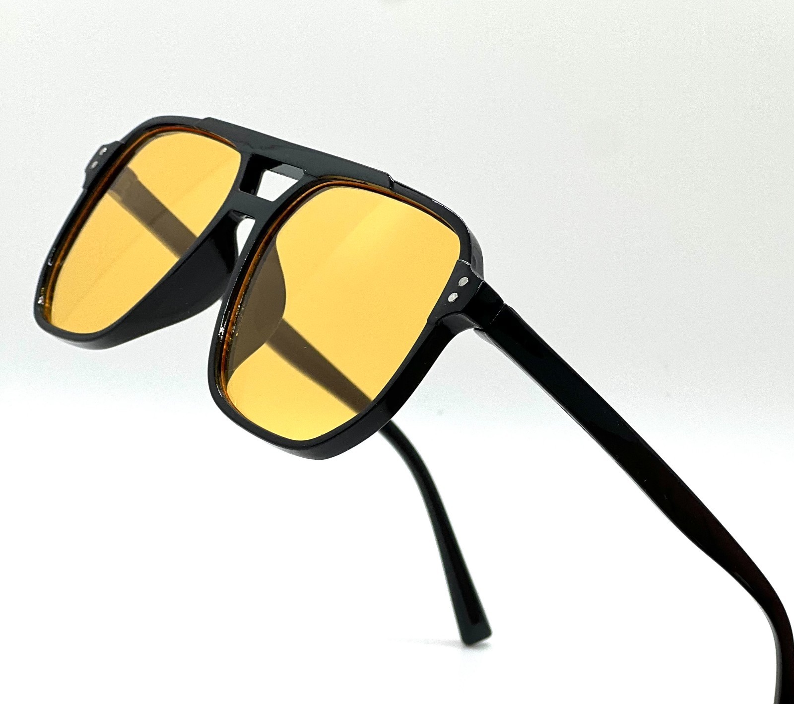 Sunglasses Oceanic Blue Lens Men Shades Elegant Retro Stylish Fashion Hip Hop