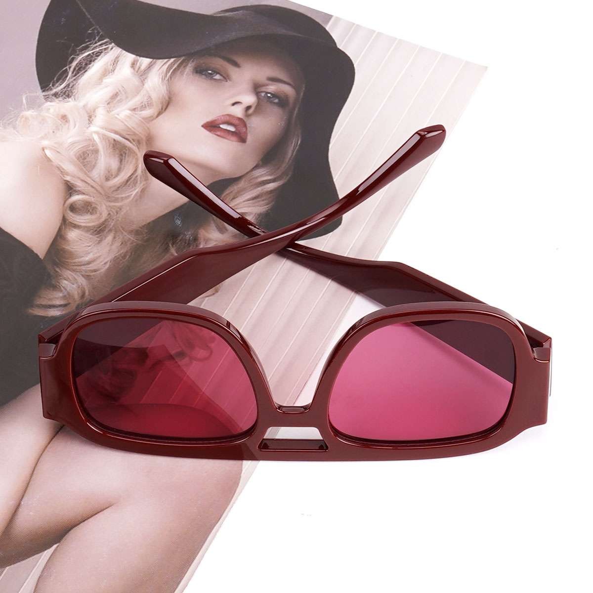 Fashion Polarized Sunglasses for Women Men Classic Retro Designer Style Glasses