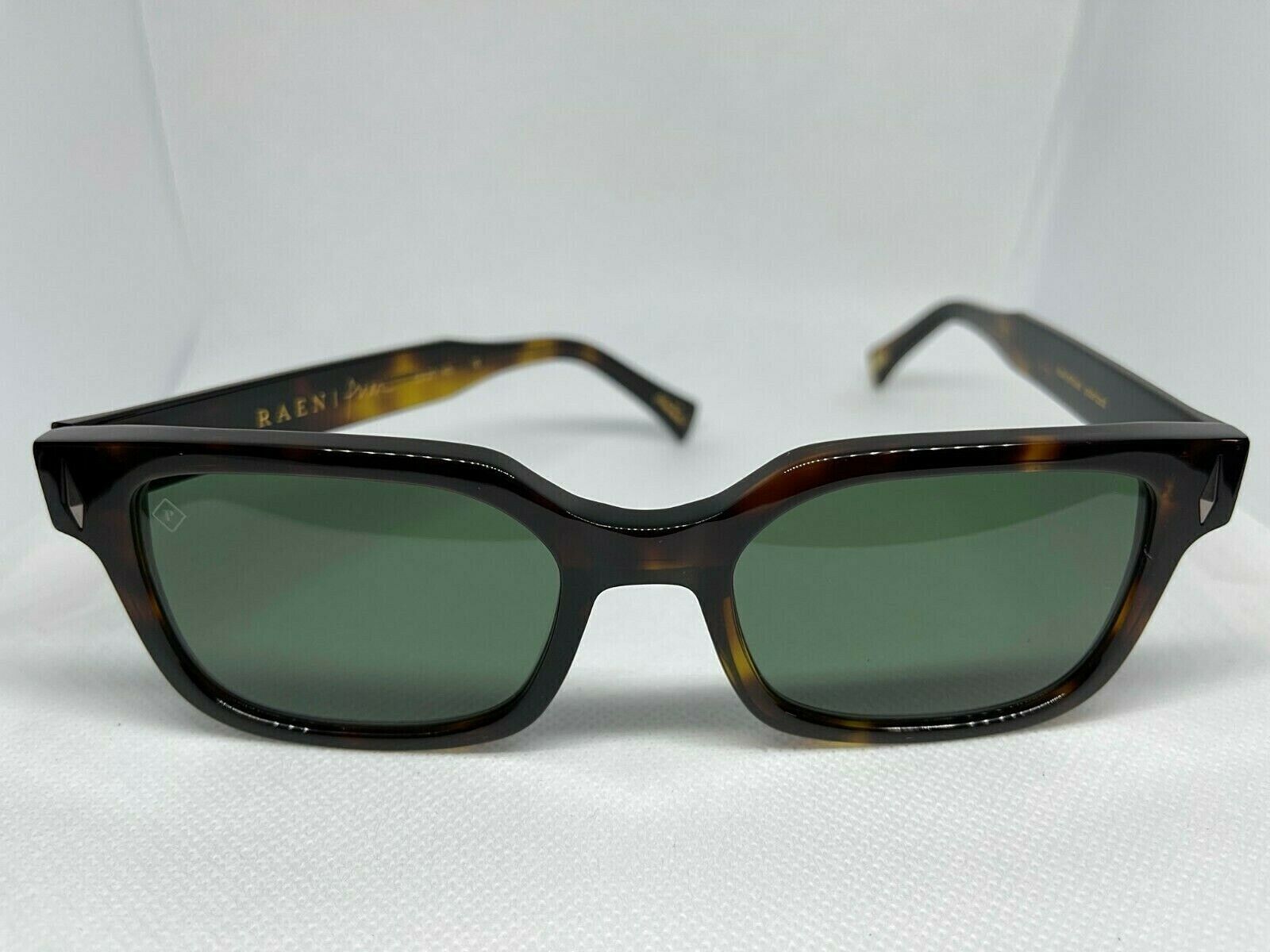 Raen Friar Kola Tortoise Green Polarized 53mm Sunglasses New