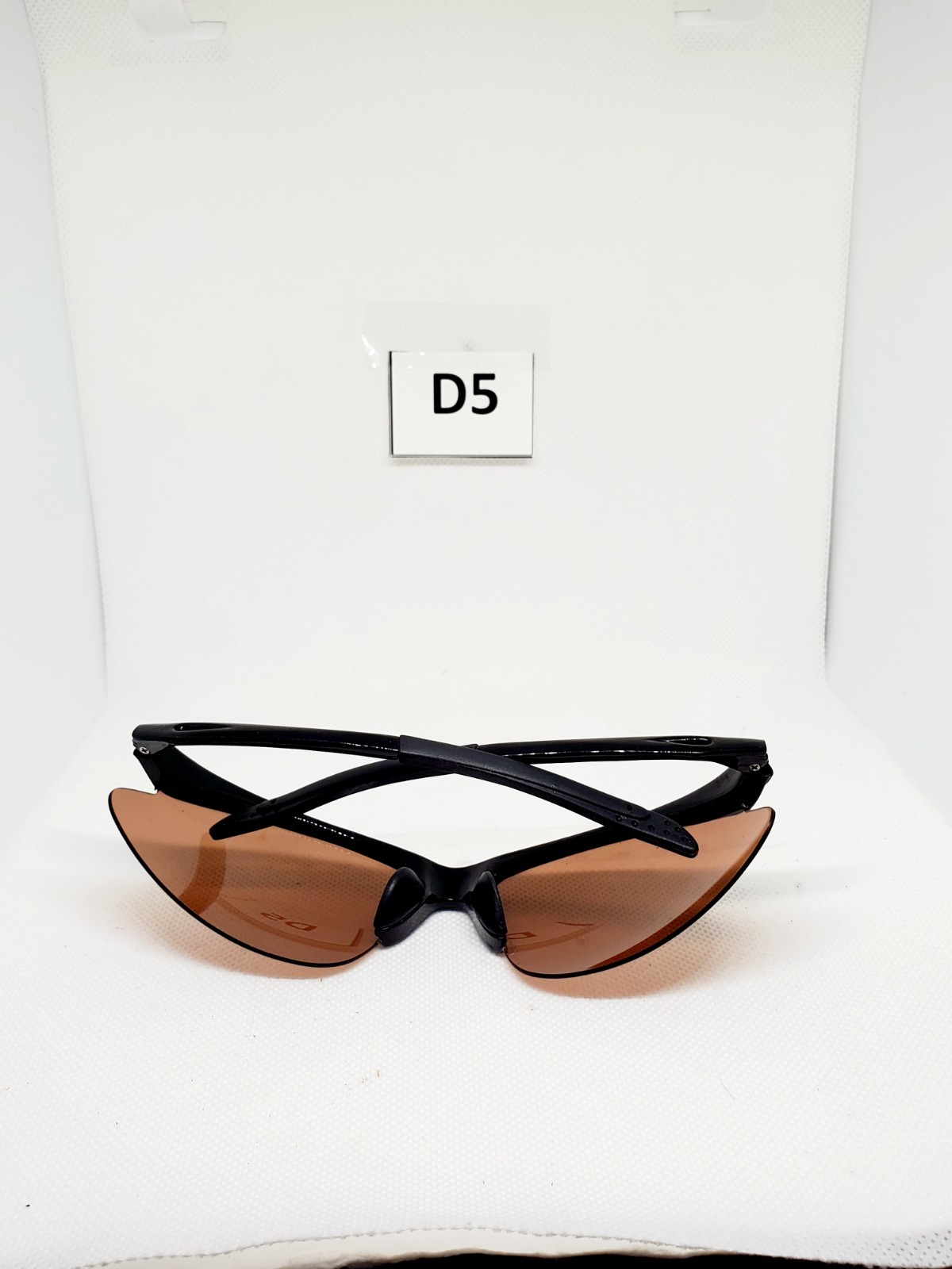 sunglasses plastic half rim black pc0215